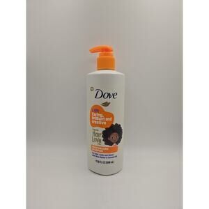 DOVE Kids Moisturizing Pump Hair Shampoo For Coils Curls Waves with Sea Butter